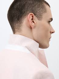 Veste coordonnable Slim en lin rose