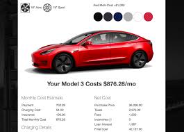 A down payment is the portion of the car's price that you pay upfront. Tesla Model 3 Will Cost 900 Month Suggests Survey Data Aero Wheels Surprisingly Popular