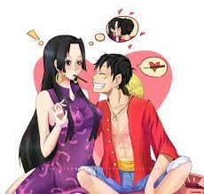 Singkat cerita setelah melihat kekuatan dan kebaikan luffy setelah diuji oleh boa hancock, dia pun luluh dan mengalami love. Boa Hancock And Monkey D Luffy Render One Piece By Kushikimotoamvs On Deviantart