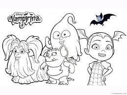 Since she is a vampire, these coloring pages can also be a great activity on halloween for kids. Vampirina Coloring Pages Tv Film Vampirina 5 Printable 2020 11106 Coloring4free Coloring4free Com