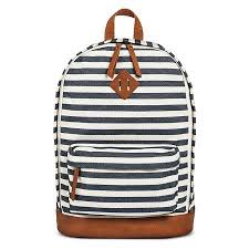 Black And White Striped Backpack Target Women S Stripe Backpack Handbag Navy Mossimo Supply Co Striped Backpack Fashion Backpack Womens Clutch Bag