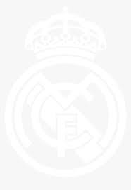 Fc barcelona manchester united f.c. Logo Real Madrid White Logo Png Transparent Png Kindpng