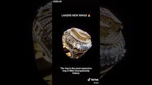 It's gonna be so cringe if lakers win a ring that bron plays a significant part of and op's gonna rep that ring as well as downplaying bron's impact. Inside Look On Lakers 2020 Championship Ring Youtube