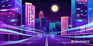 Quand Une Image Qui Ne Bouge Pas Peut Bouger Quand Meme C Est Au Choix Une Illusion D Optique Ou Le Travail D Un Graphiste Ta Night City City Futuristic City