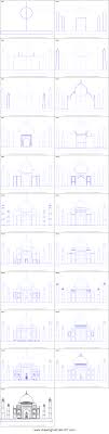 How To Draw Taj Mahal Printable Step By Step Drawing Sheet Drawingtutorials101 Com Trclips.com/user/circlelinemedia i hope you like this art video and find it useful for your own drawing. how to draw taj mahal printable step by