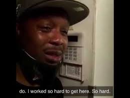 Heartwrenching Black Small Business Owner Filmed Crying After Rioters Loot And Destroy His Business Youtube