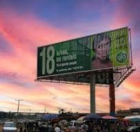 High Pole Three Side Advertising Display Trivision Billboard (F3V-131)