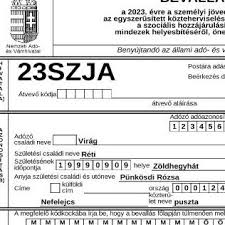 SZJA bevallás elkészítése 2023