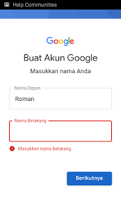 Langkah selanjutnya silahkan buat akun email baru tambahkan akun. Bagaimana Membuat Akun Google Tanpa Nama Belakang Karena Teman Saya Tidak Punya Nama Belakang Komunitas Akun Google
