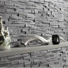 Plaquette De Parement Benevento En Platre Anthracite Plaquette Briquette De Parement Parement Mural Interieur