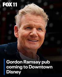 Famed Michelin-starred chef Gordon Ramsay is bringing his classic British  dishes to Downtown Disney. MORE ⬇️