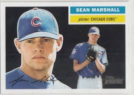 2005 Topps Heritage Baseball SP Short Print SEAN MARSHALL RC #456 Cubs