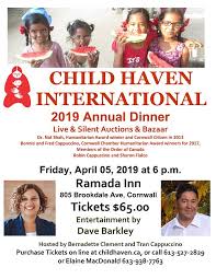 Child Haven International Fundraiser Cornwall