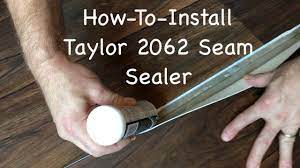Taylor 2062 premium seam sealer is a solvent free seam sealer designed for sealing fiberglass sheet vinyl flooring. Taylor 2062 Vinyl Floor Seam Sealer How To Use Taylor 2062 Floor Seam Sealer Youtube