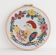 This is a children's craft website and with that in mind the patterns and directions are geared to those learning to framing ideas (bottom of this page). Modern Cross Stitch Kits Patterns Stitched Modern