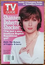 TV Guide 1994 Issue #2171 Shannen Doherty Of Margaret Mitchell Story No  Label