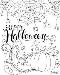 Printable coloring and activity pages are one way to keep the kids happy (or at least occupie. 200 Free Halloween Coloring Pages For Kids The Suburban Mom