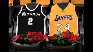 Lakers Honoring Kobe Bryant With Court Logo Jersey Patch And T Shirt Draped Seats Fox61 Com
