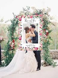 Wedding Photo Booth Frame Wedding Photo Prop Floral Wedding Etsy Wedding Photo Props Framed Wedding Photos Wedding Frames