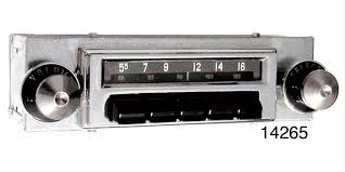 Danchuk 14265 Danchuk Push-Button 180 Watt AM/FM Radios | Summit Racing