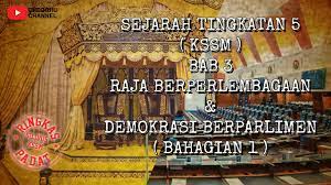 Sejarah tingkatan 1 bab 3 zaman prasejarah. Sejarah Tingkatan 5 Kssm Bab 3 Raja Berperlembagaan Demokrasi Berparlimen Bahagian 1 Youtube
