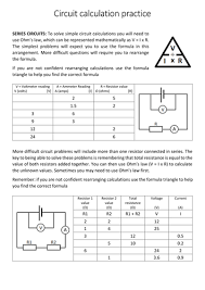 Parallel rlc circuit example problems with solutions. V R And I In Series Circuits Worksheet Answers Choicesfreekey Guide For Answer Key