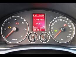 Vw Touran Service Reset Very Easy Youtube