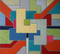 The latter space extends across the full width of the house and is a singularly lovely room. Interior With Blue Terrace And Garden David Hockney Artwork On Useum