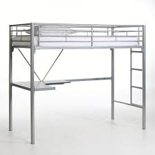 lit mezzanine avec bureau en metal janik la redoute interieurs lit mezzanine bureau lit mezzanine bureau metal