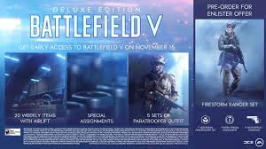 Battlefield 5 Here Are The Various Pre Order Bonuses On Offer