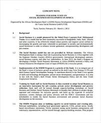 9 Concept Note Templates Free Sample Example Format Download Free Premium Templates