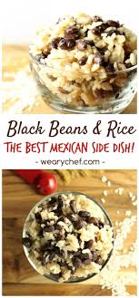 Black Beans And Rice With Sausage Slow Cooker This Easy Black Beans And Rice Recipe Goes Great With Just About Any Meat Or Use It To Fill Burri Easy Black Beans And Rice Recipe Recipes Mexican Side Dishes