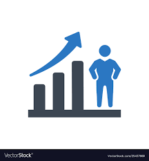 business growth chart icon