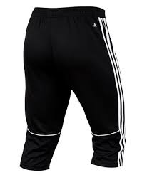 details about adidas men tango training 3 4 shorts pants black white soccer bottom pant dj3092