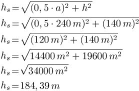 Für einen quader etwa gilt die formel v = a * b * c. Quadratische Pyramide Berechnen