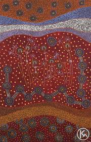 Artist Gloria Doolan Australian Seven Sisters Aboriginal Art Indigenous Art Australian Art