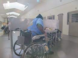 The Single Story Housing Units At The California Health Care Facility In Stockton Provide Wheelchair Access Around The Clock Care Facility Health Care Prison