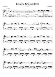 Euphoria-Jungkook(Bts) Sheet music for Piano (Solo) | Musescore.com