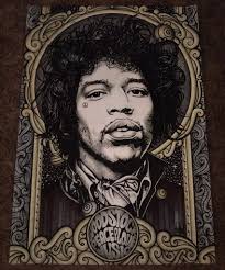Jimi Hendrix Voodoo Child art by Ron Frenz