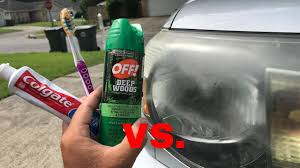 The Truth About Off Toothpaste Vs Headlights Update On Wd 40 Youtube How To Clean Headlights Headlight Cleaner Cleaning Headlights On Car