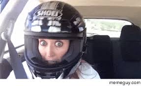 Mrw Getting A Ride From My Younger Brother Who Is A Terrible Driver Meme Guy