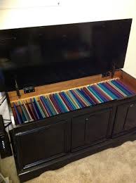 Maybe you would like to learn more about one of these? An Old Hope Chest Turned Into A Filing Cabinet Took Forever But Looks Awesome Diy Home Office Furniture Filing Cabinet Storage Ottoman
