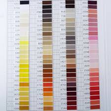 Real Thread Gutermann Natural Cotton Hand Quilting Shade Chart Guide Swatch