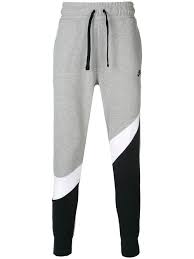 Black And White Nike Outfits Nike Black And White Logo Track Pants In Grey Modesens Black Nikes Black And White Logos Pants
