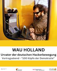 Wau Holland war als Hacker und Mitbegründer des Chaos ...
