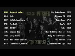 Pitch Perfect 3 All Songs Youtube In 2020 Pitch Perfect Song Pitch Perfect All Songs