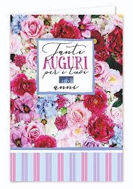 Categoria amore battesimo bubble compleanno contable foil laurea mamma messaggi speciali nascita papa personaggi prima comunione sposi tinta unita. Florio Carta Happy Birthday Flower Splendor Cards