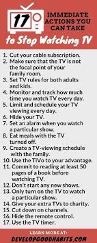 Actions You Can Take To Stop Watching Tv For Adults And Children Notv Tv Productivity Timemanagement Actions You Self Improvement Self Help Things To Do
