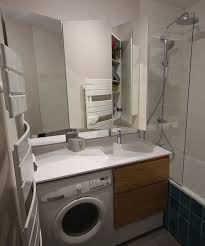 Petite Salle De Bains Avec Lave Linge Meuble Lave Linge Salle De Bain Plans Petite Salle De Bain Amenager Petite Salle De Bain