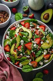 1001 Idees Delicieuses Pour Faire Une Salade Verte Originale Salade Verte Salade Epinard Salade Fraiche